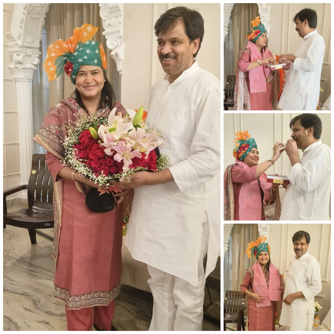 Congratulations To Mahamedha Nagar Ji On Being Appointed As BJP Uttar Pradesh State Minister